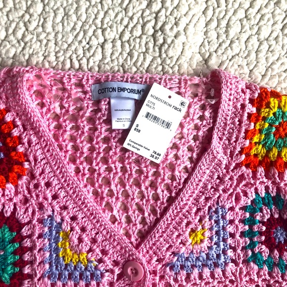 Crocheted Cardigan - Picture 5 of 6